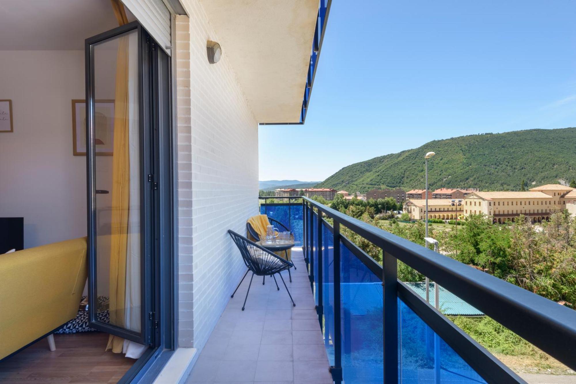 Apartamento Mi Trocito De Sabinanigo, Wifi, Parking, Terraza Exterior foto